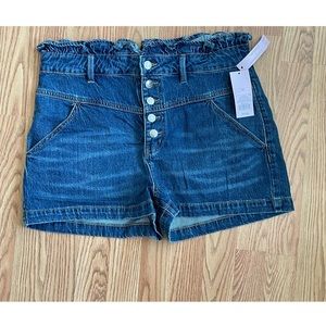 Wild Fable - High Rise Button Fly Ruffle Shorts 14